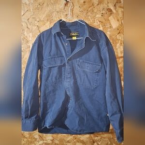 Cabela's Denim Blue Casual Shirt